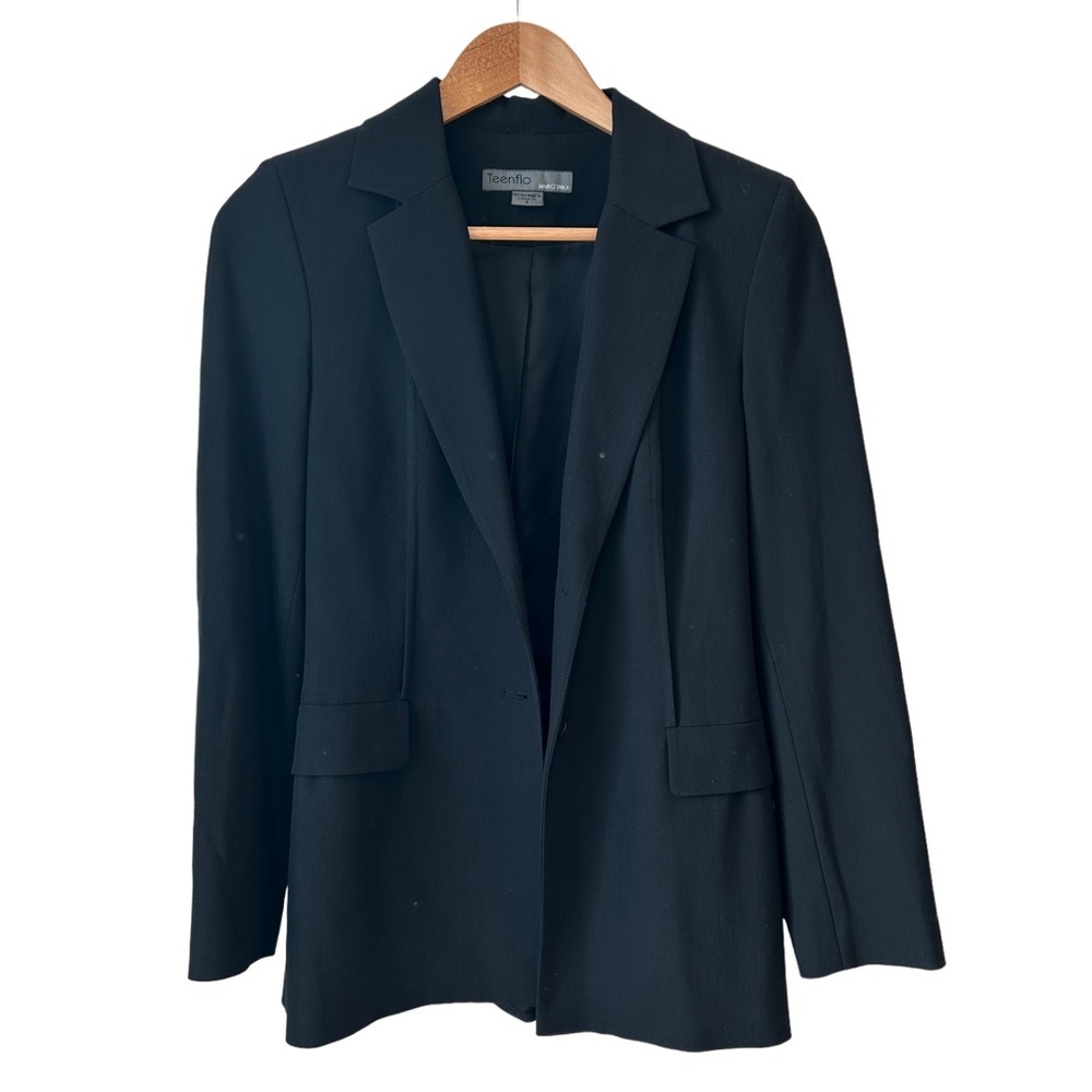Black wool suit blazer XS / S Teenflo